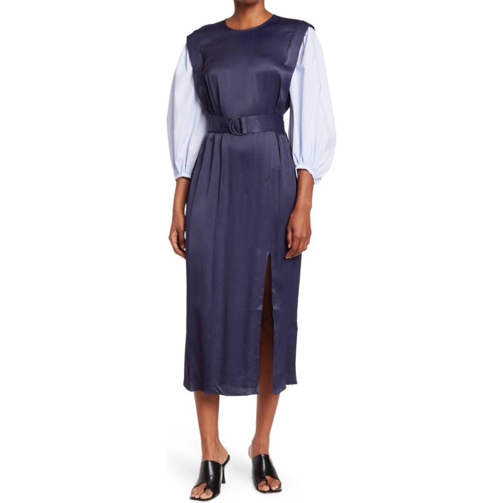 Ted Baker London Kaytei Belted Midi Dress sz 2 NWT